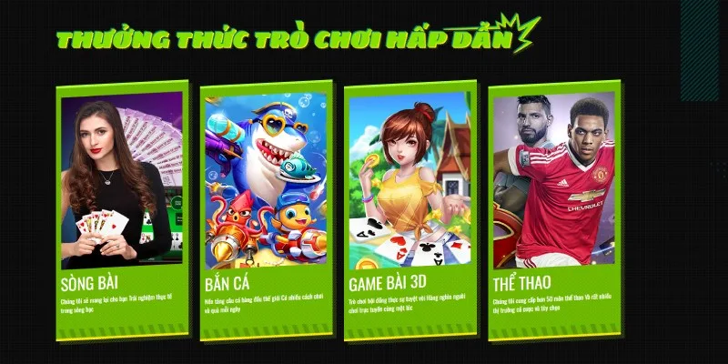 kho game giải trí đỉnh cao